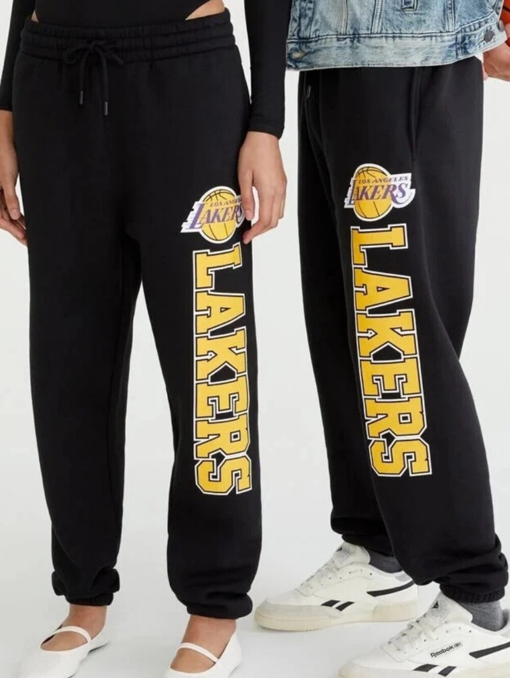 Official NBA Los Angeles Lakers Black Joggers/Sweatpants Unisex Athleisure GUC🏀